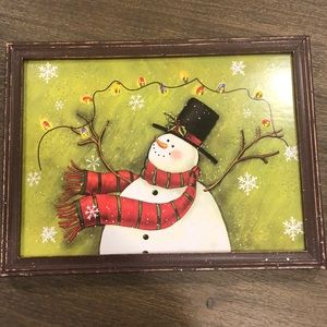 Frosty Light-up Holiday Picture